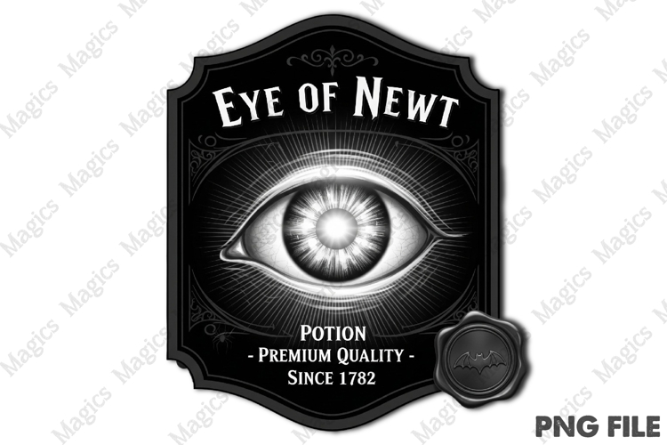 Potion Bottle Labels Sublimation
