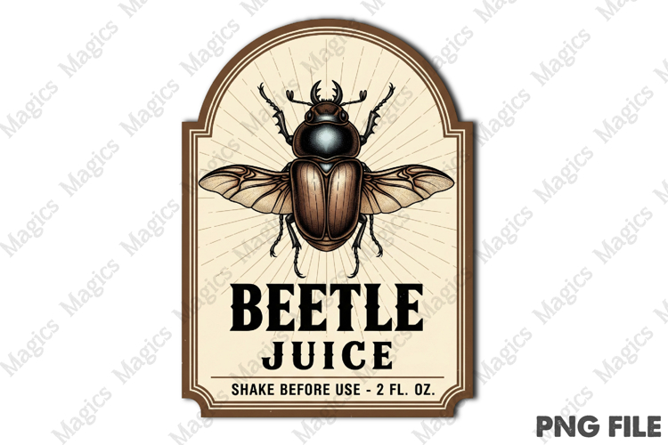Potion Bottle Labels Sublimation