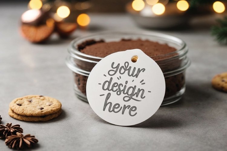 Christmas Ornament Mockup example image 1