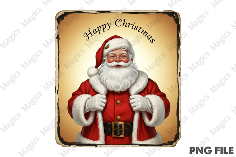 Retro Christmas Quotes Labels Sublimation