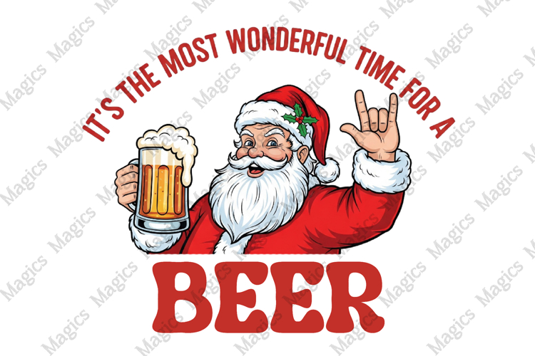 Funny Santa Christmas Sublimation