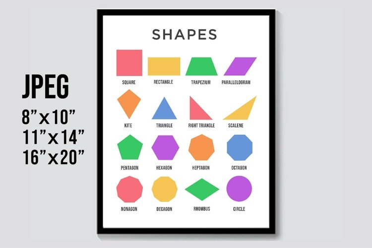 Shapes Clipart Image 6