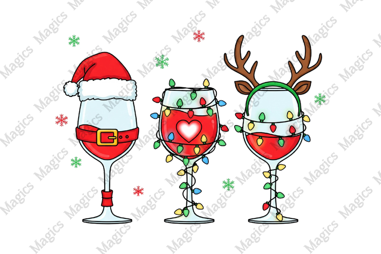 Wine Glasses Clipart Image 6