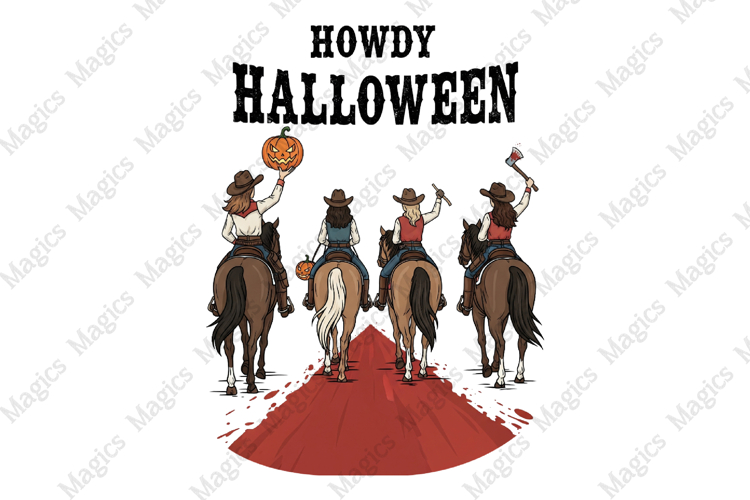 Howdy Halloween PNG Sublimation