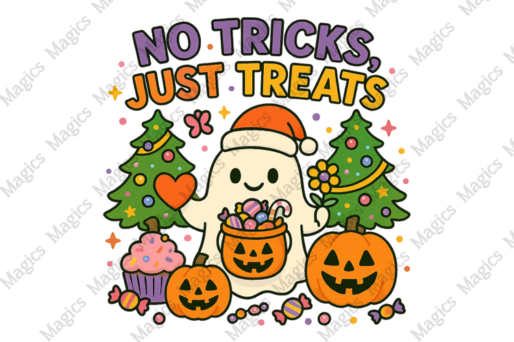 No Tricks, Just Treats PNG