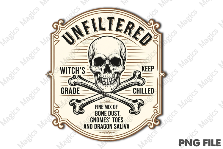 Potion Bottle Labels Sublimation