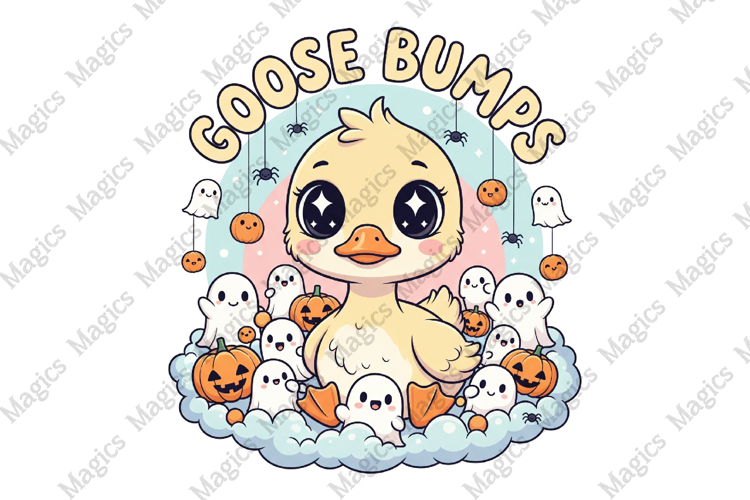 Funny Halloween Goose Bumps Sublimation
