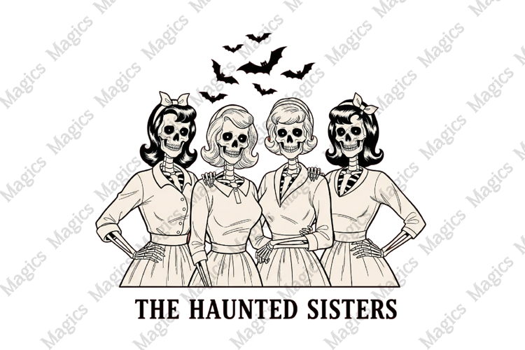 The haunted sisters PNG