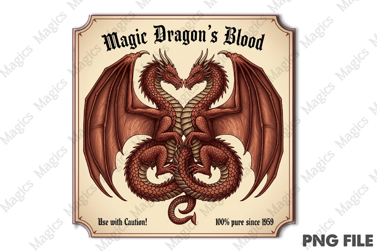 Potion Bottle Labels Sublimation
