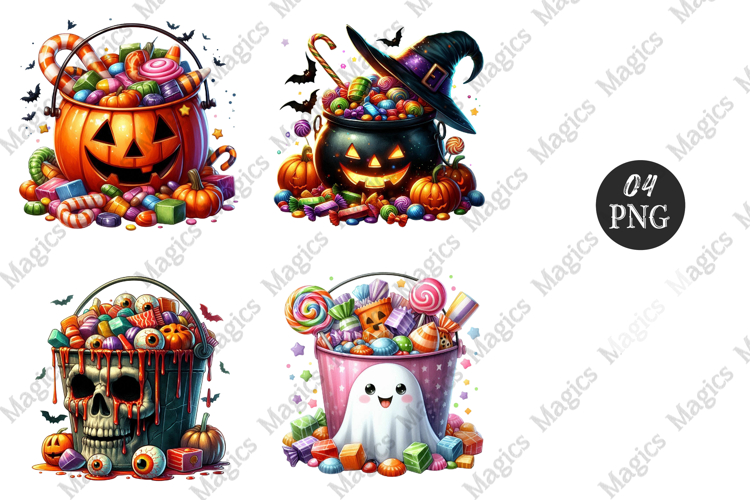Toadstool Mushrooms with Spider Webs Sublimation Png