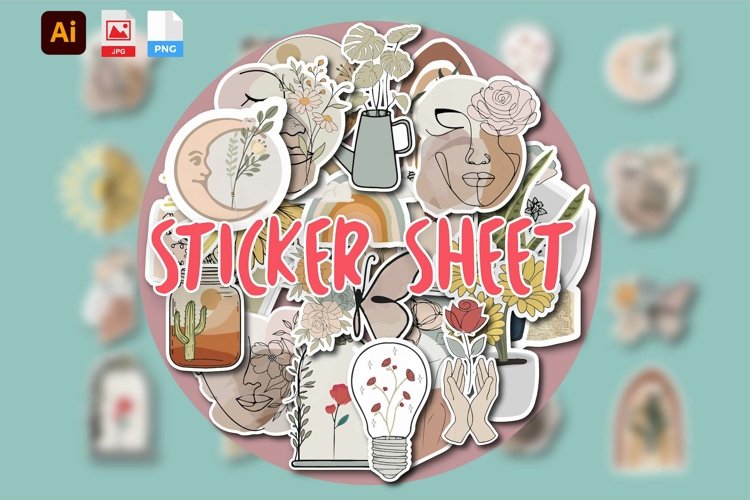 Sticker Sheet Vol 1