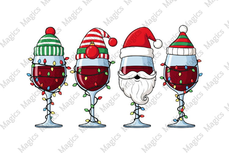 Christmas Wine Png