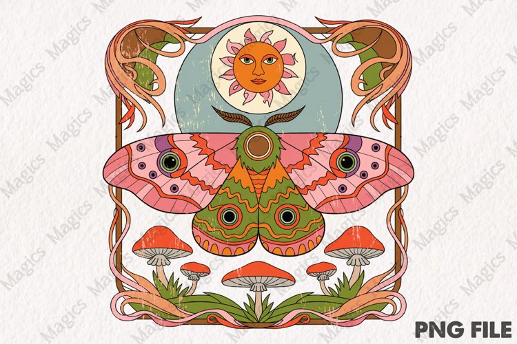 Retro Sublimation Png Clipart