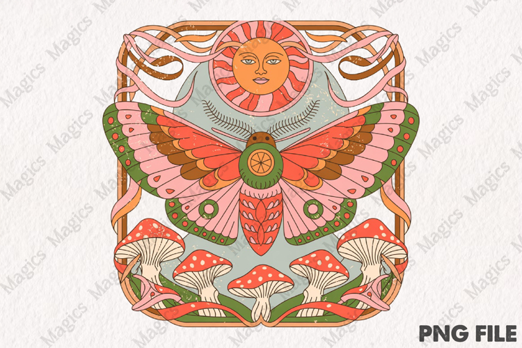 Retro Sublimation Png Clipart