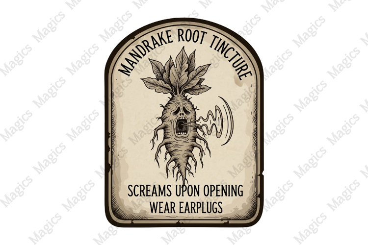 Vintage Halloween Labels PNG
