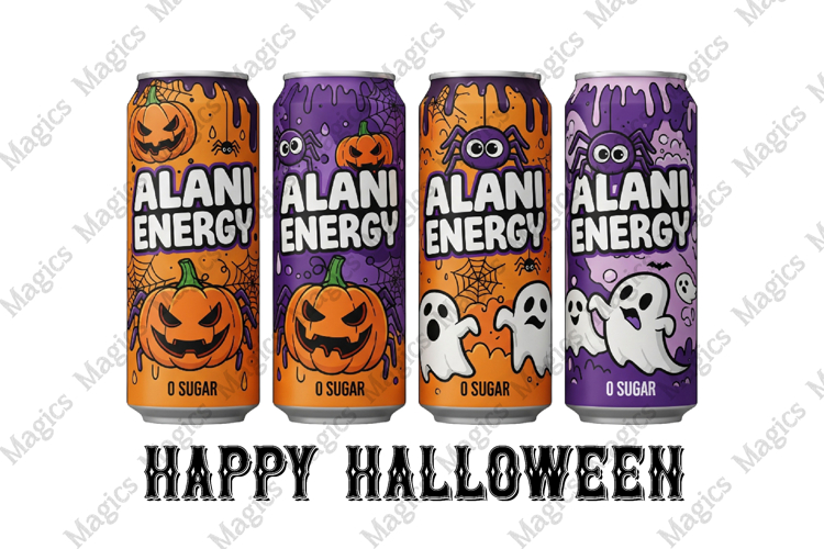 Halloween Alani Drink PNG