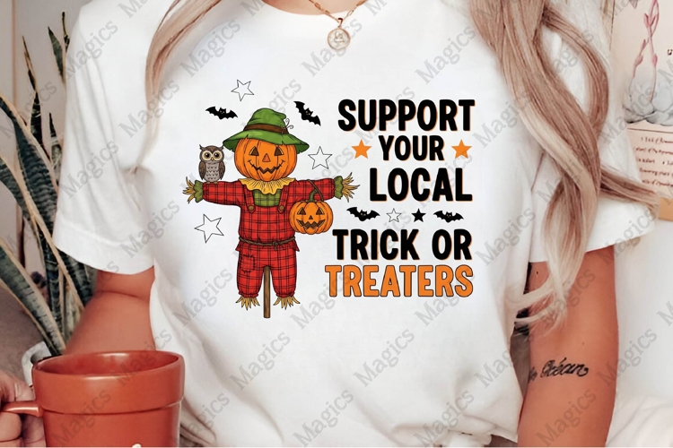 Vintage Halloween PNG Sublimation