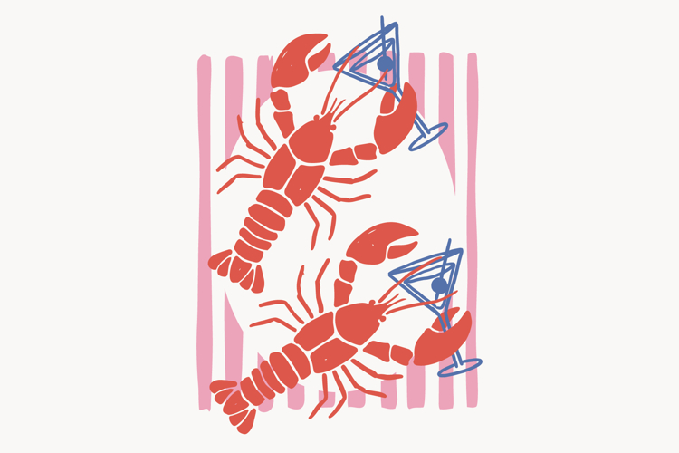 Lobsters And Martini