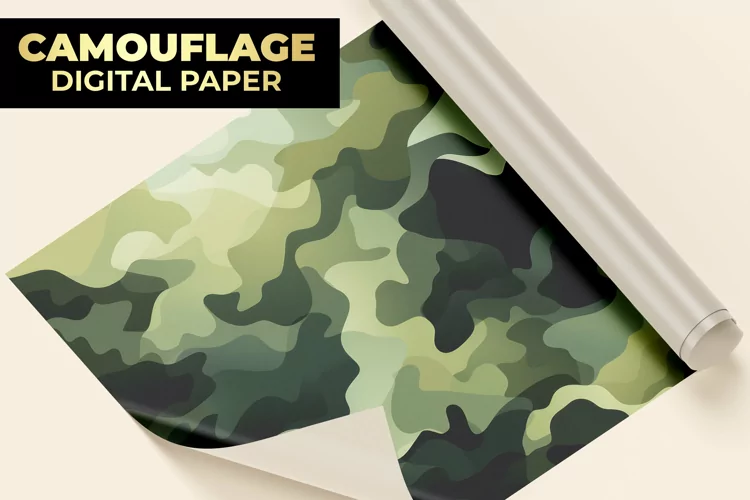 Camouflage Digital Paper