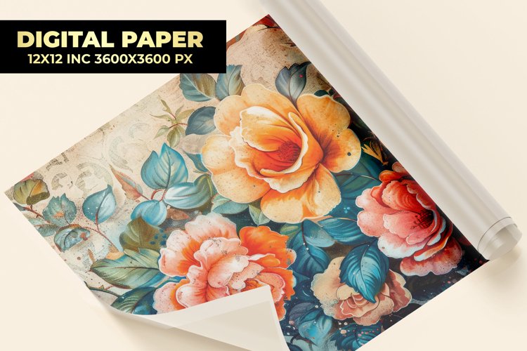 Watercolor Flowers Image 10