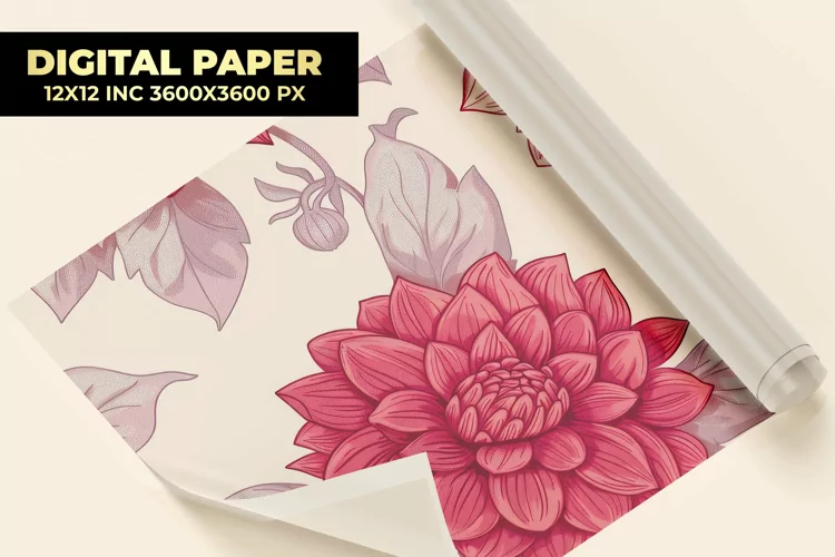 Flowers Digital Paper