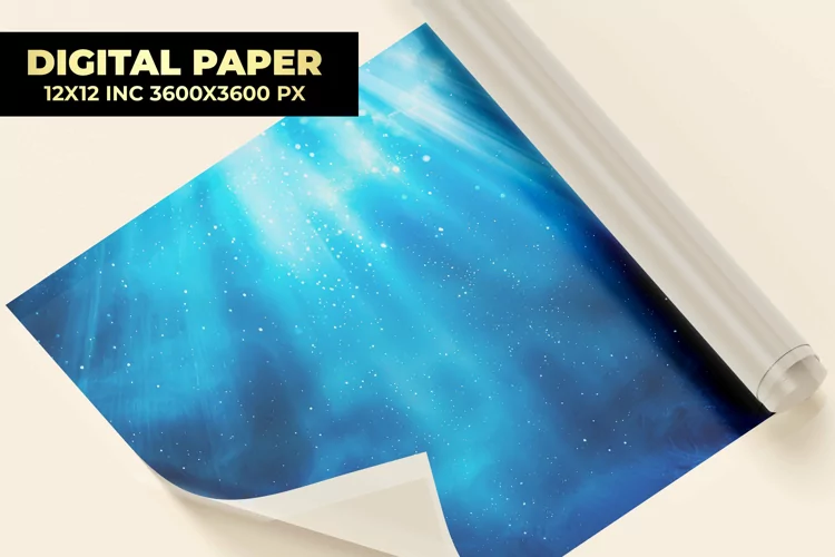 Light Rays Digital Paper