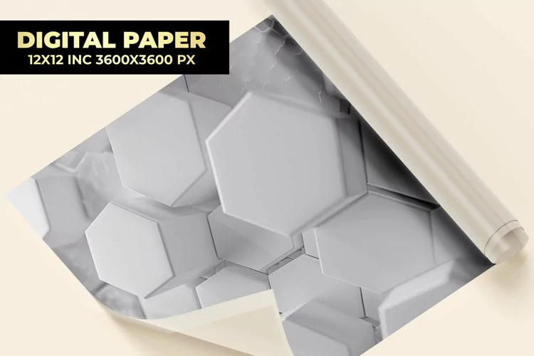 Hexagonal Digital Paper