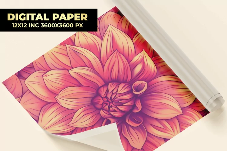 Flowers Digital Paper