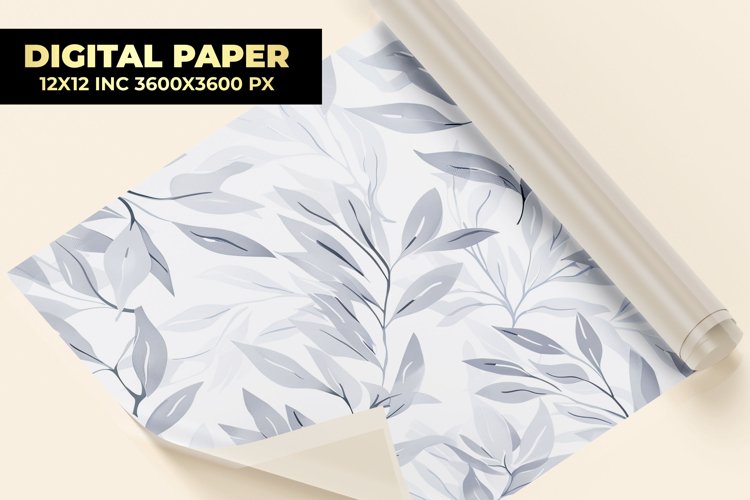 Leaves Digital Paper example image 1