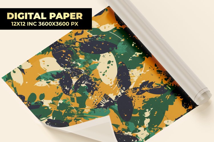 Colorful Design Digital Paper example image 1