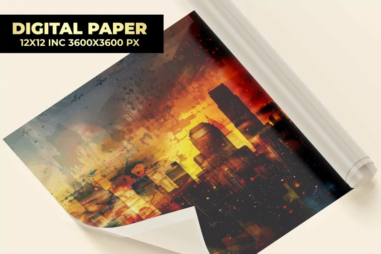 Cityscape Digital Paper