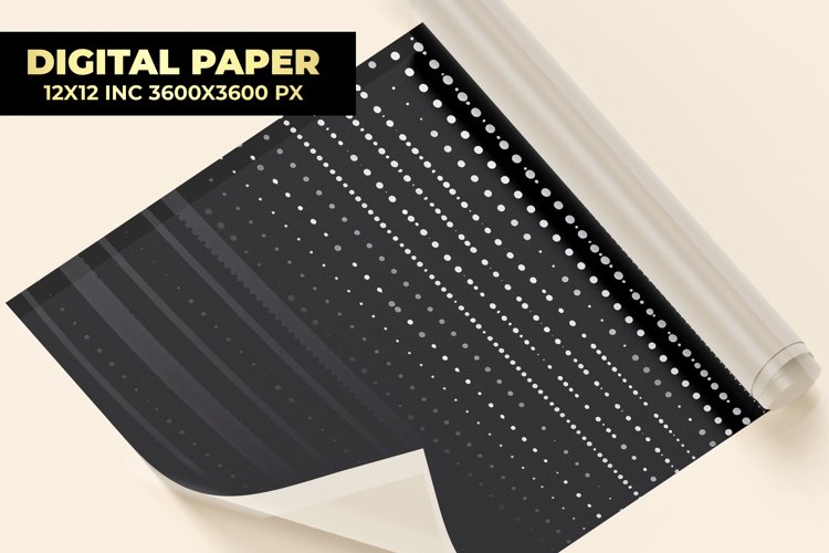 Black Digital Paper example image 1