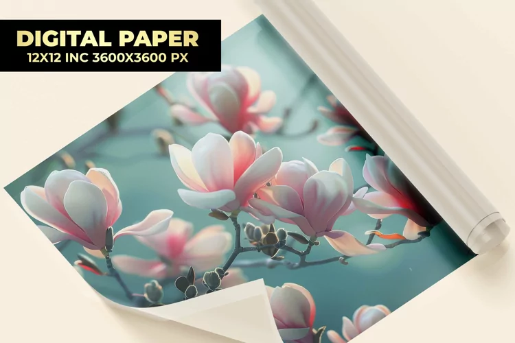 Flowers Digital Paper