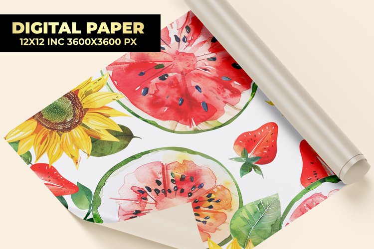 Watermelon Clipart Image 3