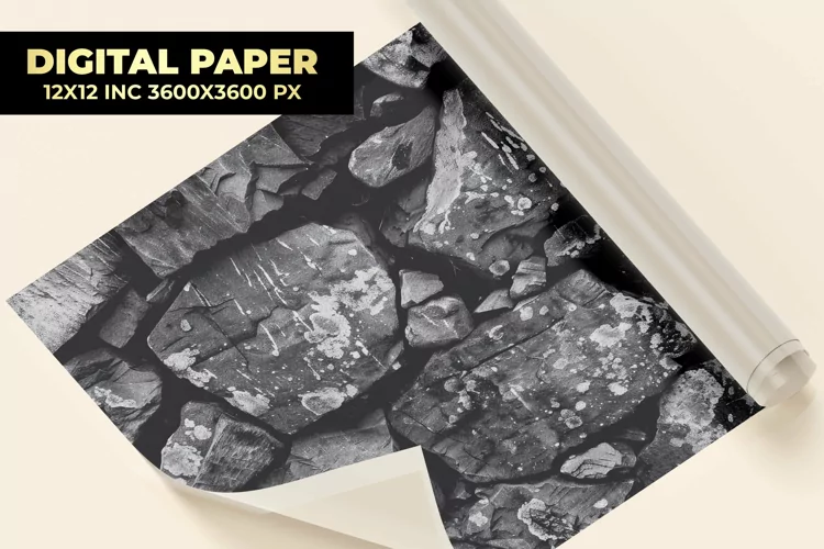Rock Wall Digital Paper