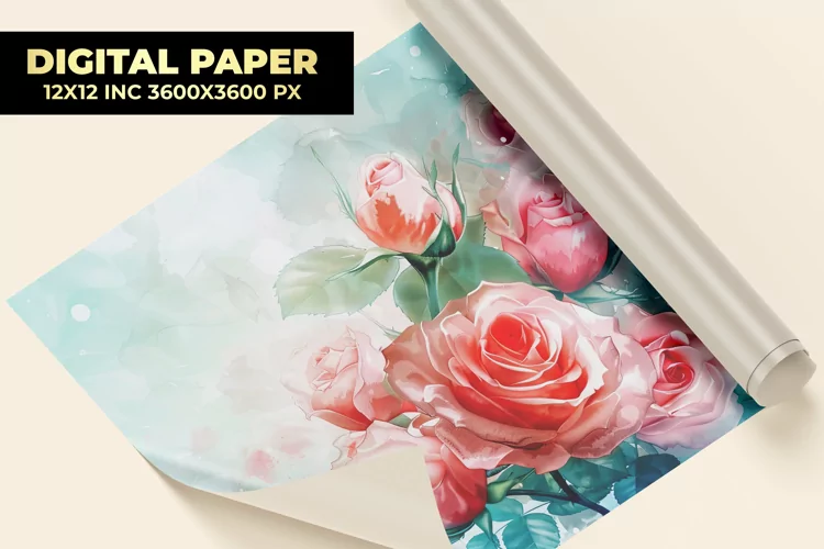 Flower Digital Paper