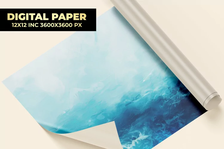 Blue Sea Digital Paper