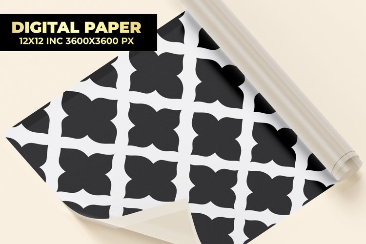 Ogee Ornament Digital Paper example image 1