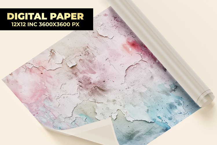 Peeling Paint Digital Paper example image 1