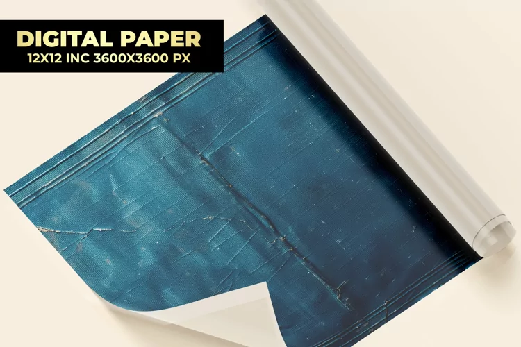 Blue Digital Paper