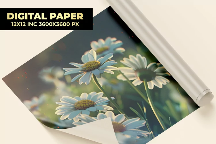 flower Digital Paper