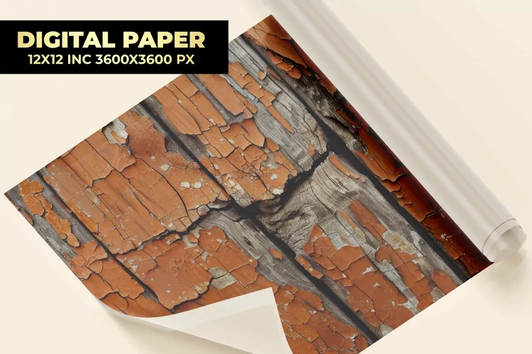 Wooden Digital Paper
