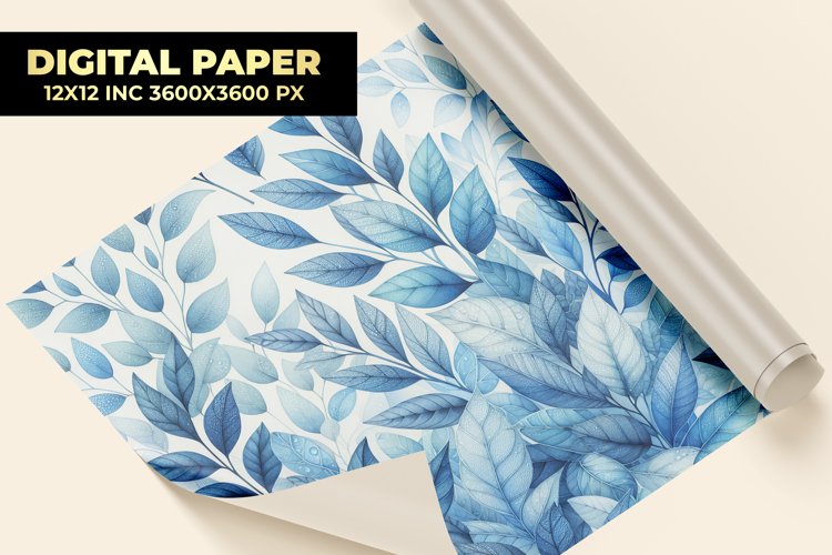 Watercolor Leaves Clipart Image 10