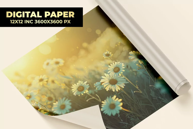 flower Digital Paper