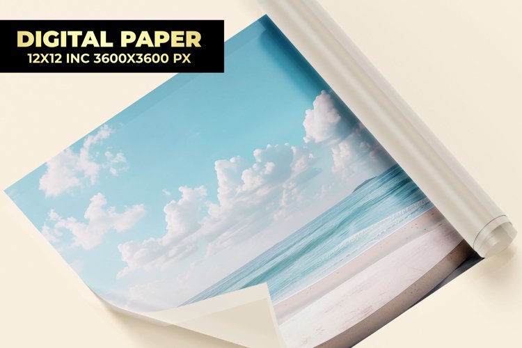 Summer Digital Paper Image 21