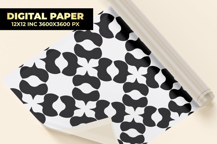 Ogee Ornament Digital Paper example image 1