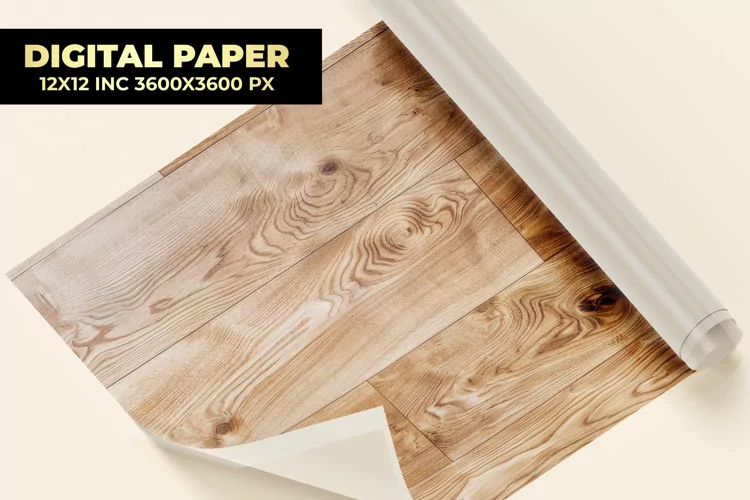 Grain Wooden Digital Paper