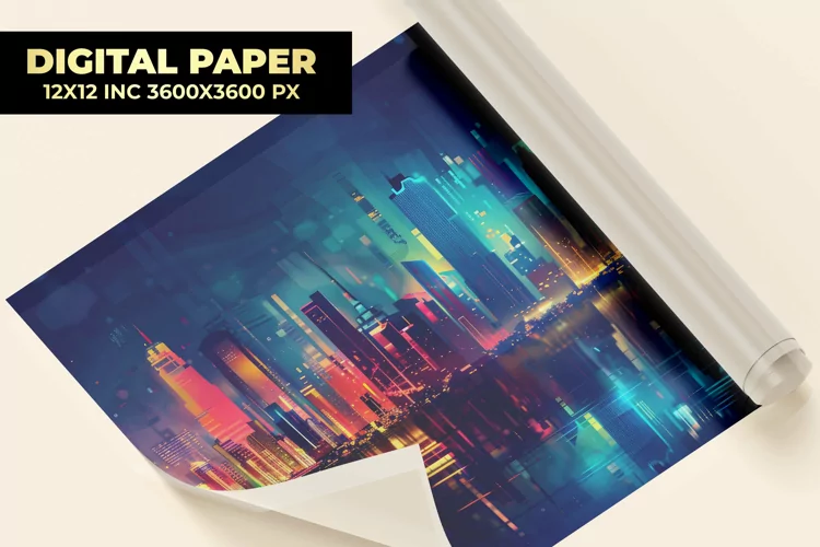 Cityscape Digital Paper