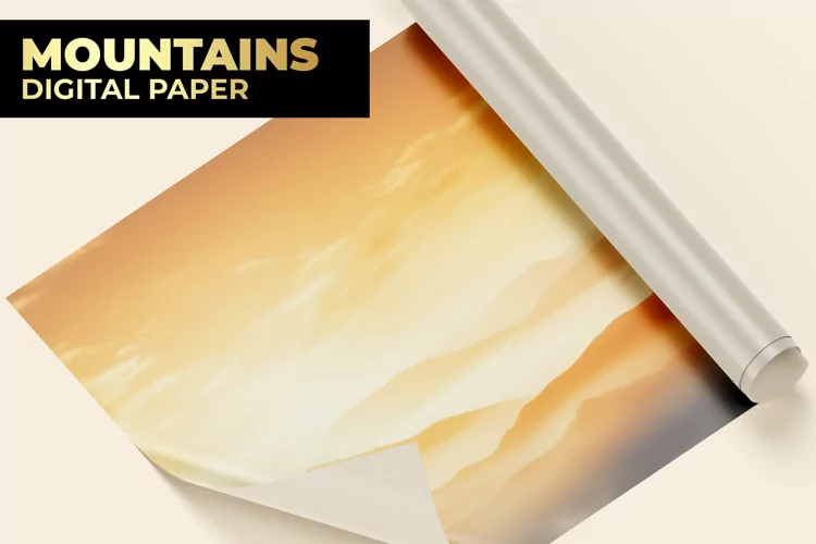 Mountains Digital Paper