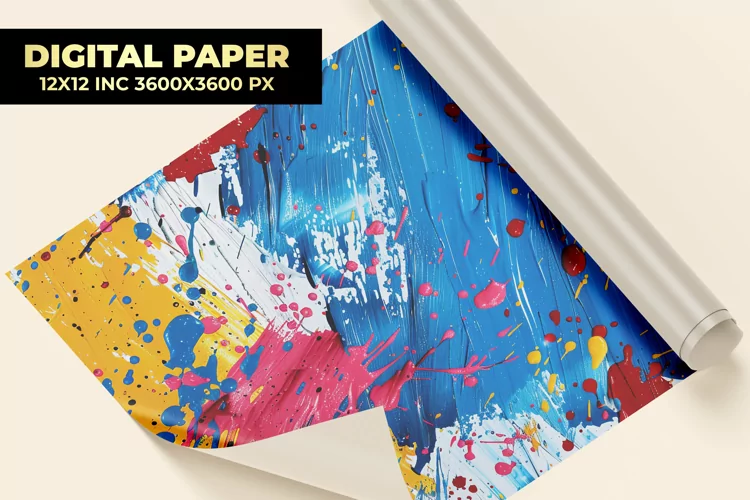 Paint Painting Digital Paper